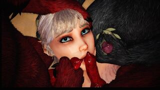 Youngster Busty Elf Caught and GangBanged | 3D Animation